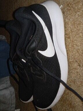 Nike Black and White Womens Athletic Sneakers